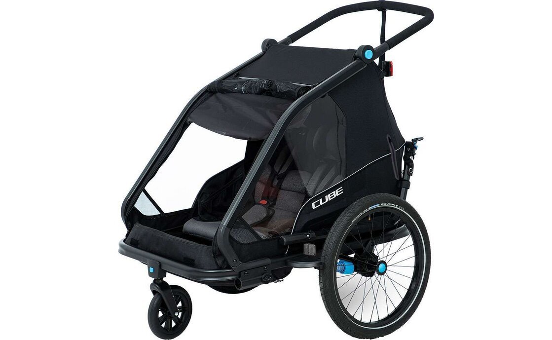 Cube Kinder Fahrradanhänger Double CMPT
