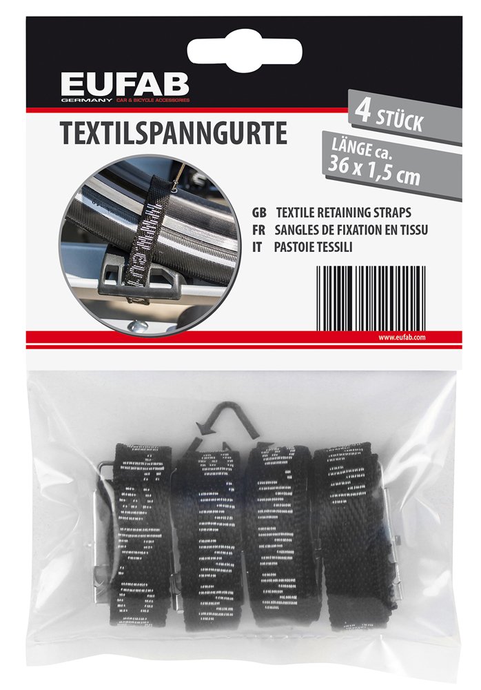 Eufab Textilspanngurt (4er-Pack) – Bild 2
