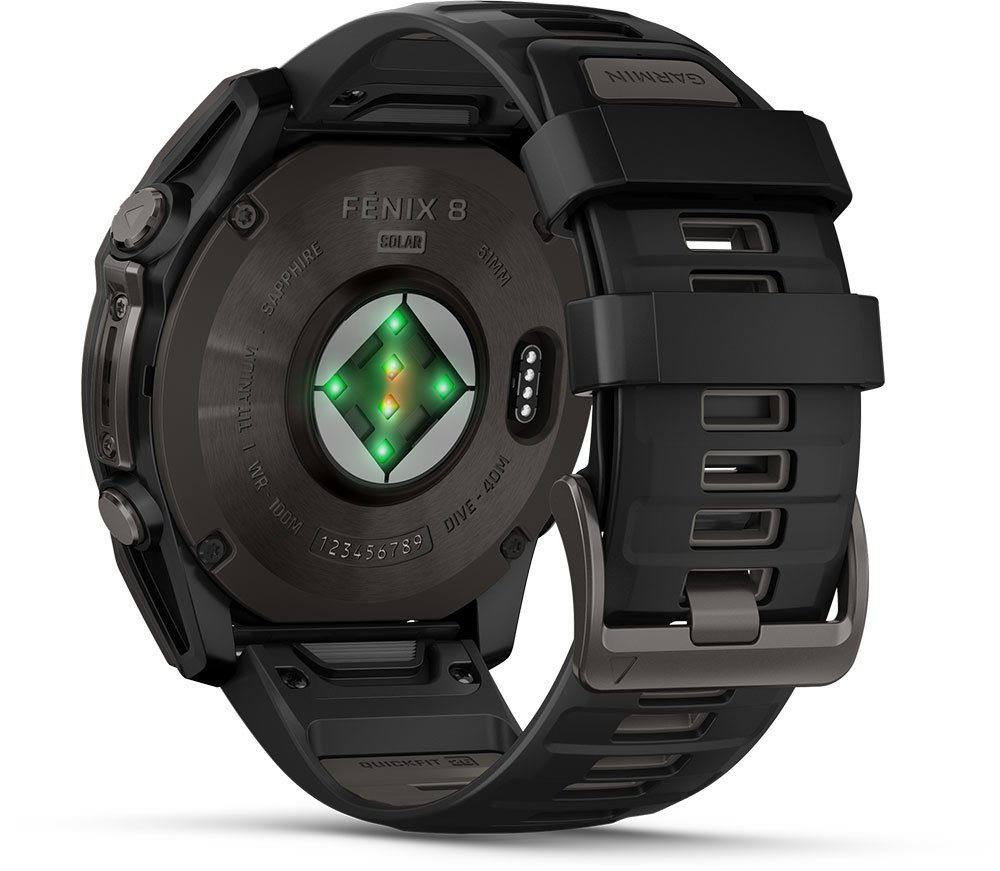 Garmin Fēnix® 8 - 51 mm Solar Sapphire - GPS Multisport Smartwatch – Bild 11