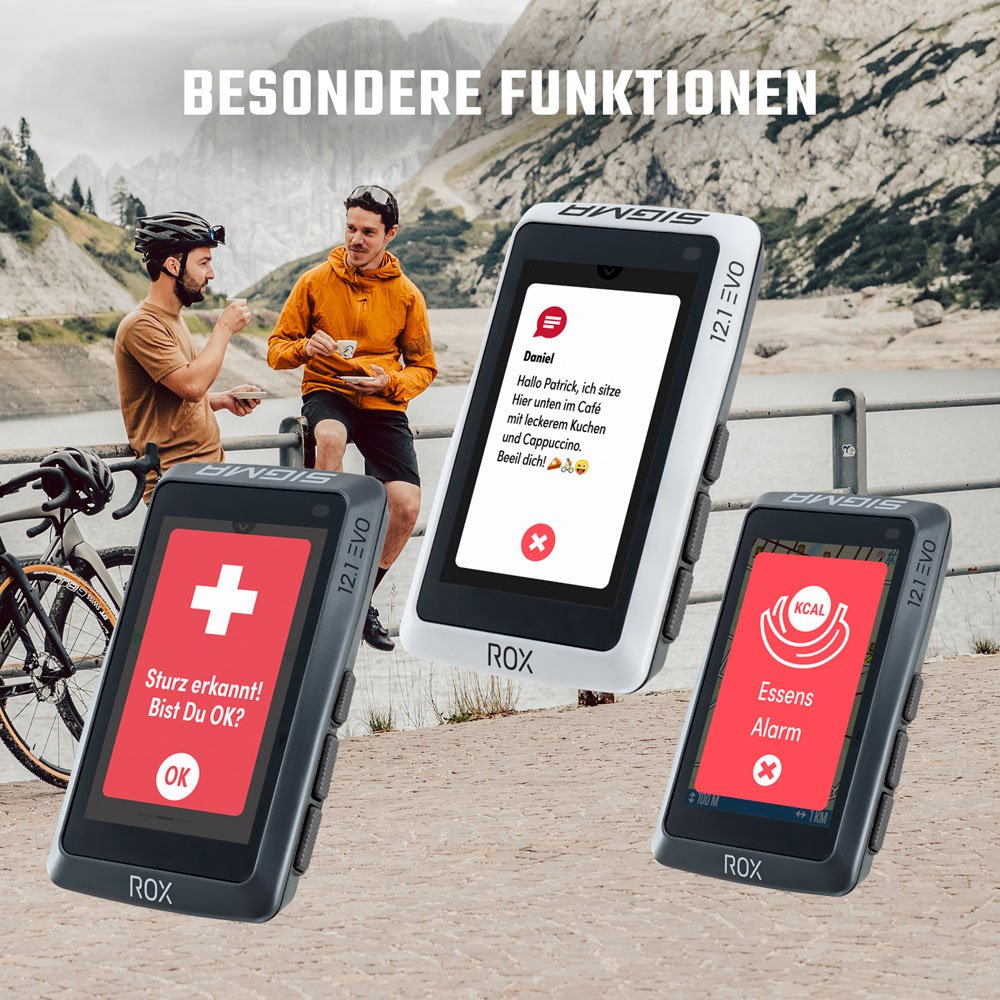 SIGMA ROX 12.1 EVO Basic Set - GPS-Fahrrad Navigationssystem – Bild 10
